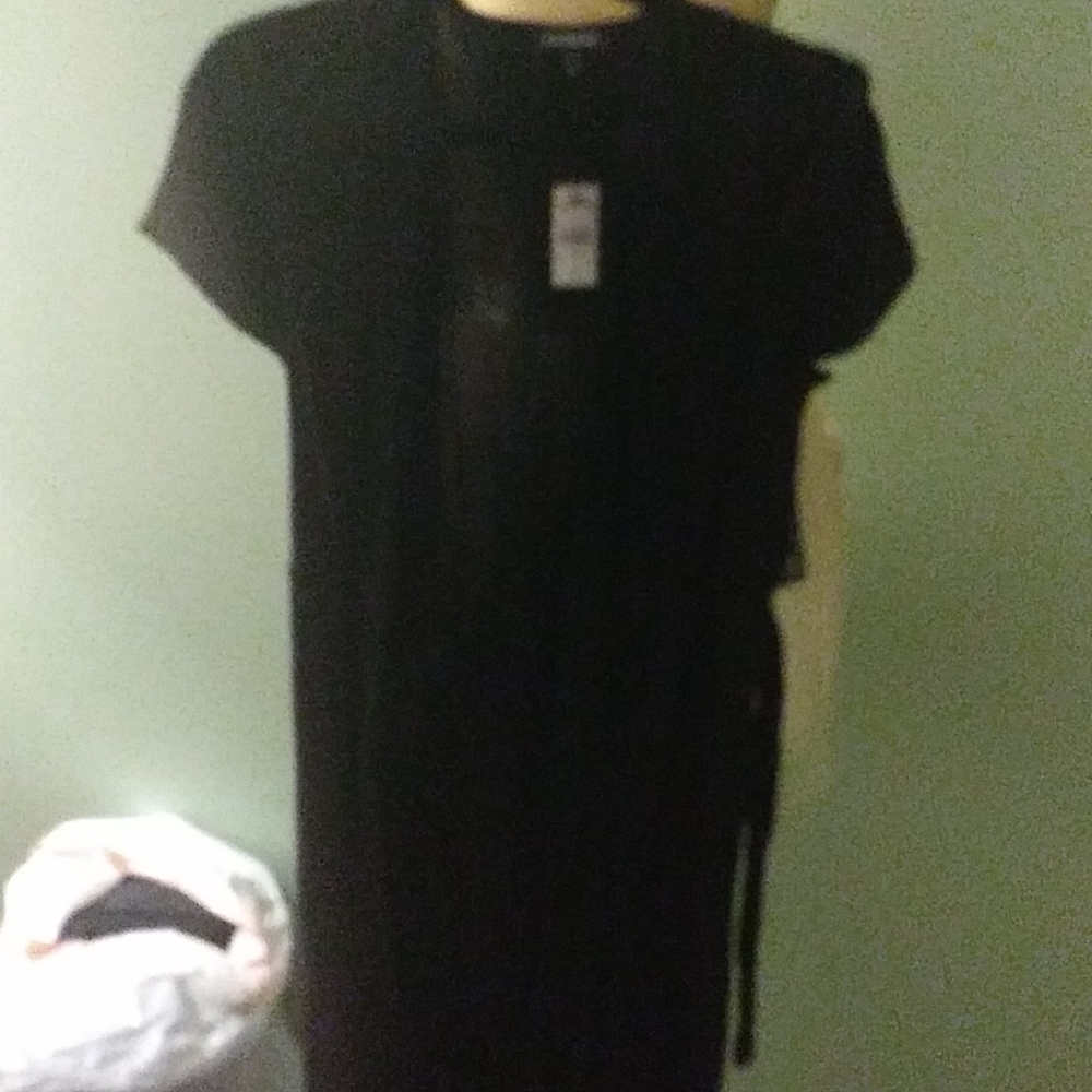 Midi tie dress